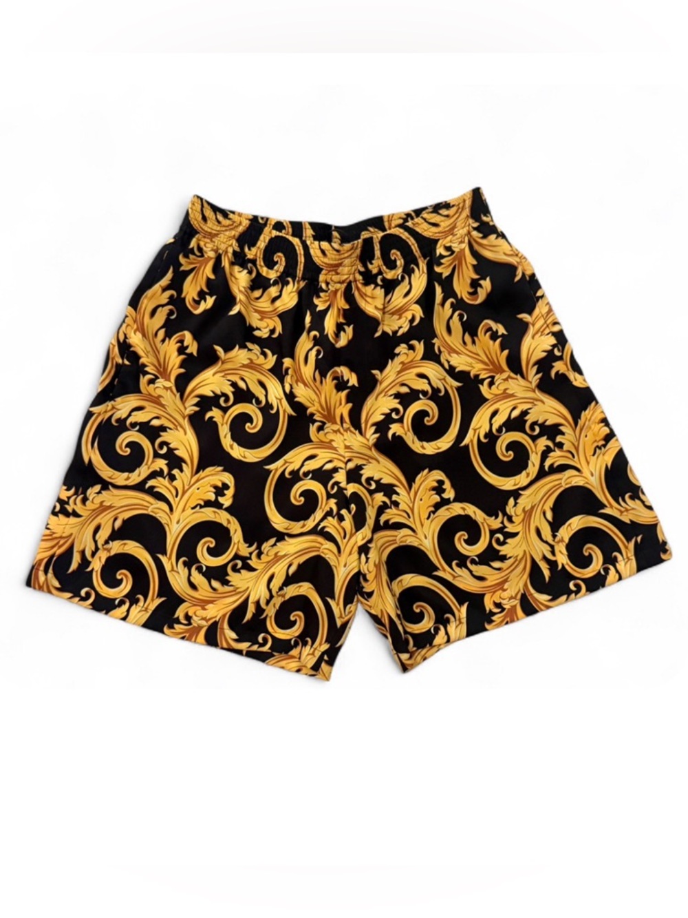 Versace Barocco Silk Shorts Size 46 IT / Small International. BRAND NEW